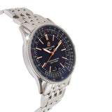 Breitling Navitimer Automatic 41mm Black Dial Silver Steel Strap Watch for Men - A17326241B1A1 Buy Now By Breitling