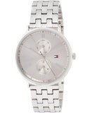 Tommy Hilfiger Jenna Quartz White Dial Silver Steel Strap Watch for Women - 1782068 Buy Now By Tommy Hilfiger