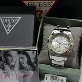 Guess Analog Quartz Silver Dial Silver Steel Strap Watch For Men - U0377G1 Buy Now By Guess