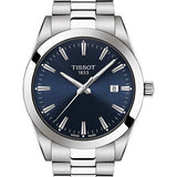Tissot Gentleman Blue Dial Silver Steel Strap Watch For Men - T127.410.11.041.00 Buy Now By Tissot
