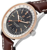 Breitling Navitimer 1 Automatic 41mm Black Dial Brown Leather Strap Mens Watch - U17326211M1P1 Buy Now By Breitling