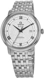 Omega De Ville Prestige Co Axial Automatic White Dial Silver Steel Strap Watch for Men - 424.10.40.20.02.005 Buy Now By Omega