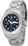 Breitling Avenger Chronograph 43 Black Dial Silver Steel Strap Watch for Men - A13385101B1A1 Buy Now By Breitling