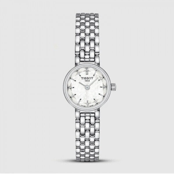 Tissot T Lovely Mother of Pearl Dial Silver Steel Strap Watch for Women - T140.009.11.111.00 Buy Now By Tissot