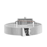 Armani Exchange Lola Quartz Silver Dial Silver Mesh Strap Watch For Women - AX5800 Buy Now By Armani Exchange