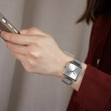 Armani Exchange Lola Quartz Silver Dial Silver Mesh Strap Watch For Women - AX5800 Buy Now By Armani Exchange