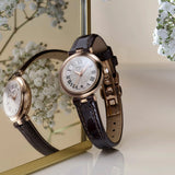 Tissot Bellissima Small Lady White Dial Brown Leather Strap Watch For Women - T126.010.36.013.00 Buy Now By Tissot