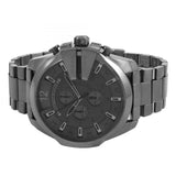 Diesel Mega Chief Chronograph Grey Dial Grey Steel Strap Watch for Men - DZ4282 Buy Now By Diesel