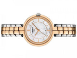 Tissot T Lady Flamingo Mother of Pearl White Dial Two Tone Steel Strap Watch For Women - T094.210.22.111.00 Buy Now By Tissot