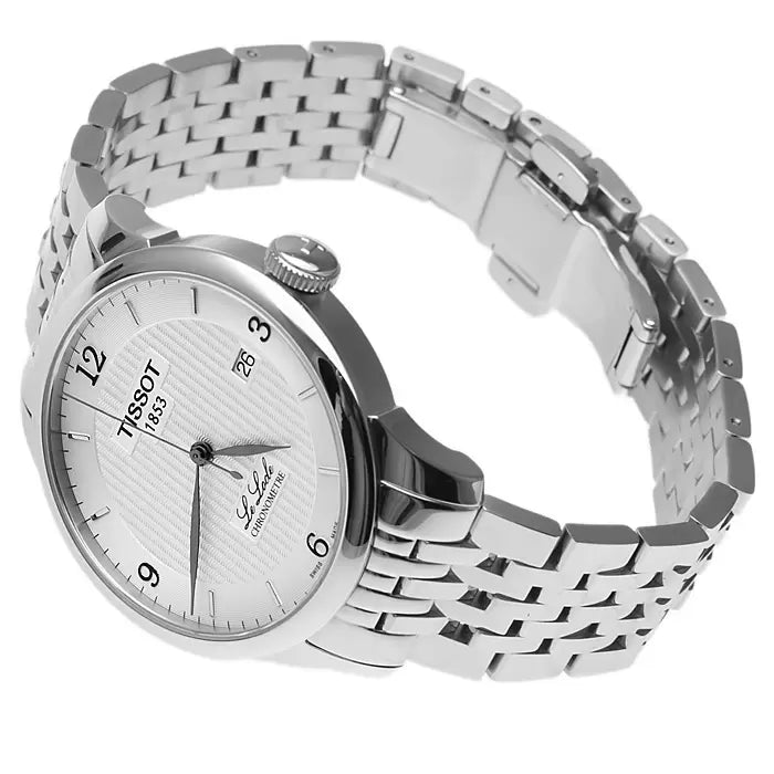 Tissot Le Locle Automatic Cosc White Dial Silver Steel Strap Watch For Men - T006.408.11.037.00 Buy Now By Tissot