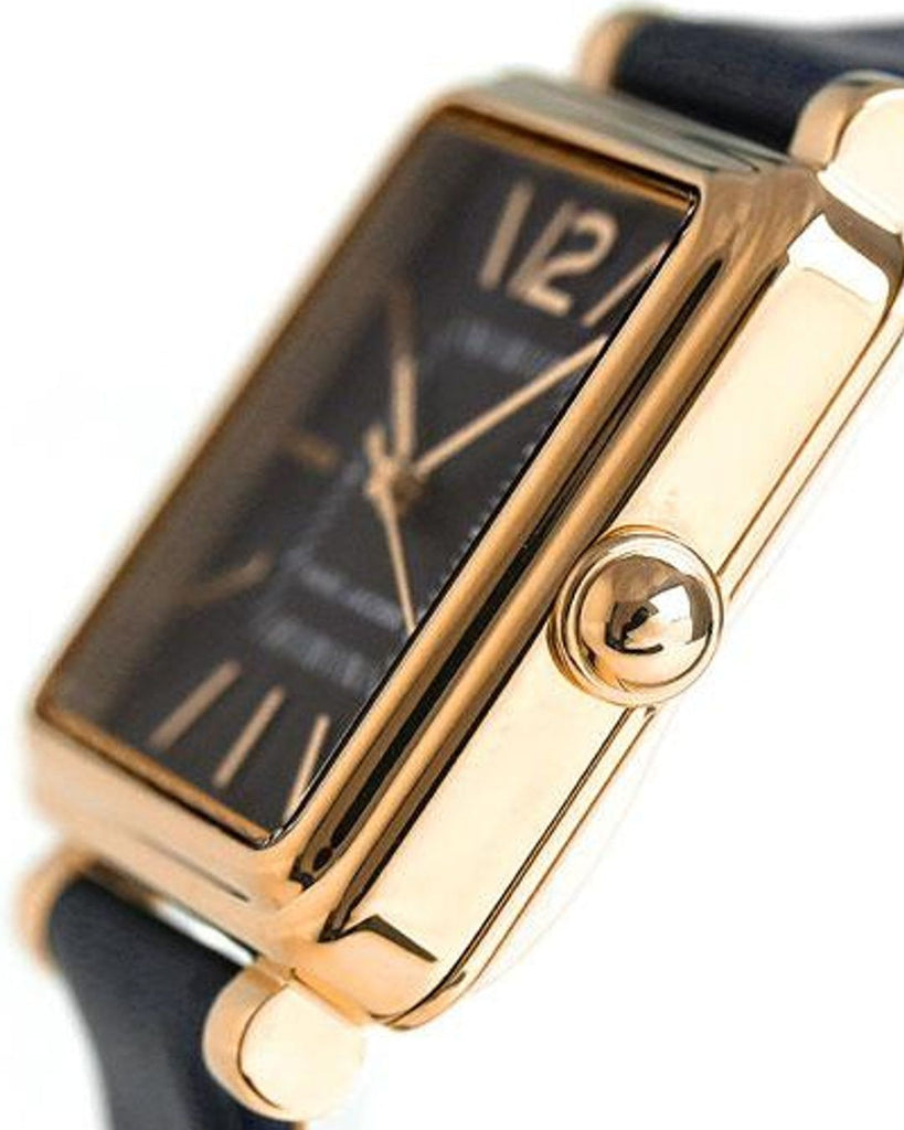 Marc Jacobs Vic Black Dial Black Leather Strap Watch for Women - MJ1522 Buy Now By Marc Jacobs