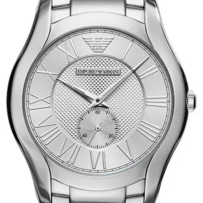 Emporio Armani Dress Quartz Silver Dial Silver Steel Strap Watch For Men - AR11084 Buy Now By Emporio Armani