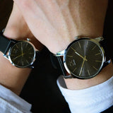 Calvin Klein City Black Dial Black Leather Strap Watch For Women - K2G23107 Buy Now By Calvin Klein