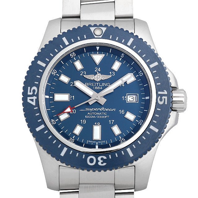 Breitling Superocean II Special Mariner Blue Ceramic Bezel 44mm Mens Watch - Y1739316/C959 Buy Now By Breitling