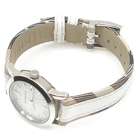 Burberry Heritage Nova Heritage White Dial Leather Strap Watch for Women - BU1395 Buy Now By Burberry