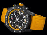 Breitling Endurance Pro Black Dial Yellow Rubber Strap Watch for Men - X82310A41B1S1 Buy Now By Breitling