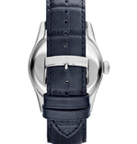 Emporio Armani Valente Quartz Silver Dial Grey Leather Strap Watch For Men - AR1666 Buy Now By Emporio Armani