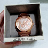 Michael Kors Runway Rose Gold Dial Rose Gold Steel Strap Watch For Women - MK5853 Buy Now By Michael Kors