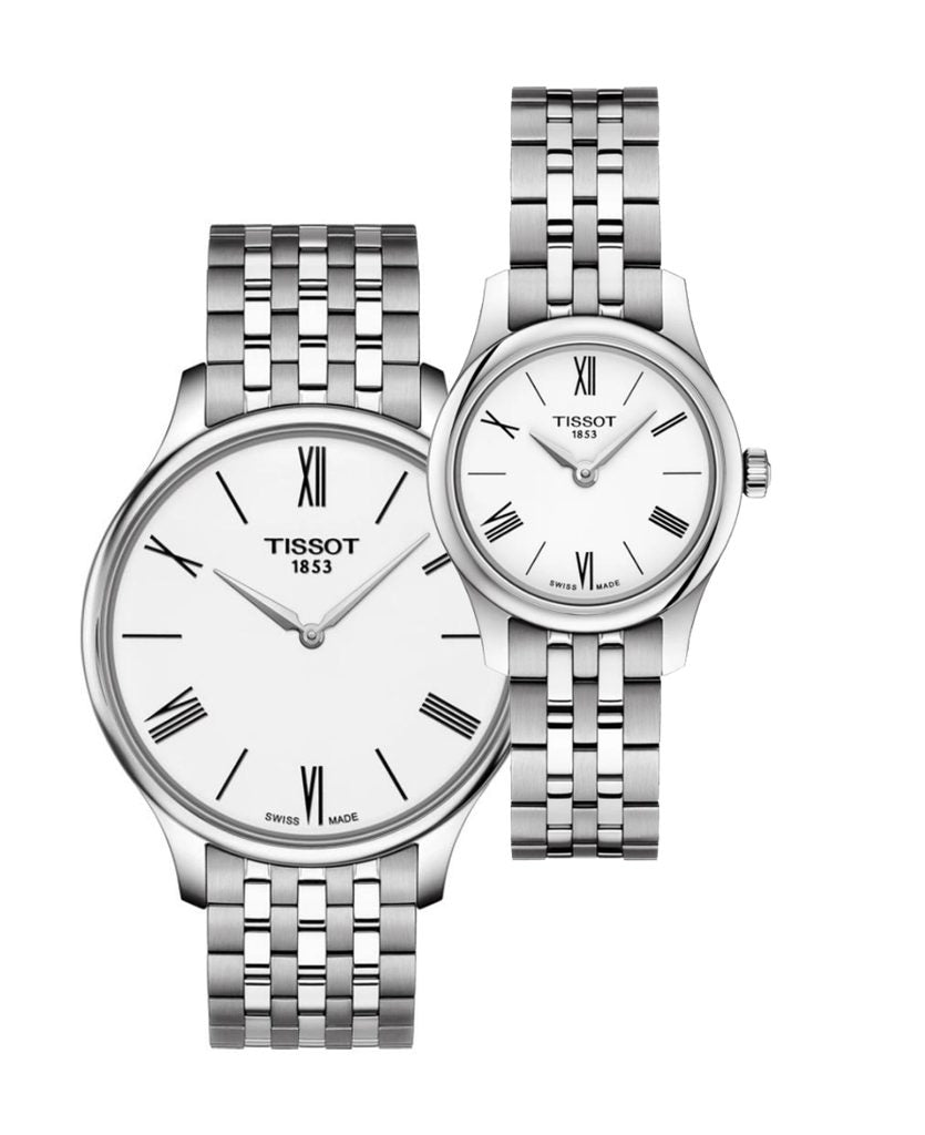 Tissot T Classic Tradition 5.5 White Dial Watch For Men - T063.409.11.018.00 Buy Now By Tissot