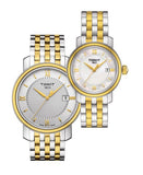 Tissot T Classic Bridgeport Silver Dial Two Tone Mesh Bracelet Watch For Men - T097.410.22.038.00 Buy Now By Tissot