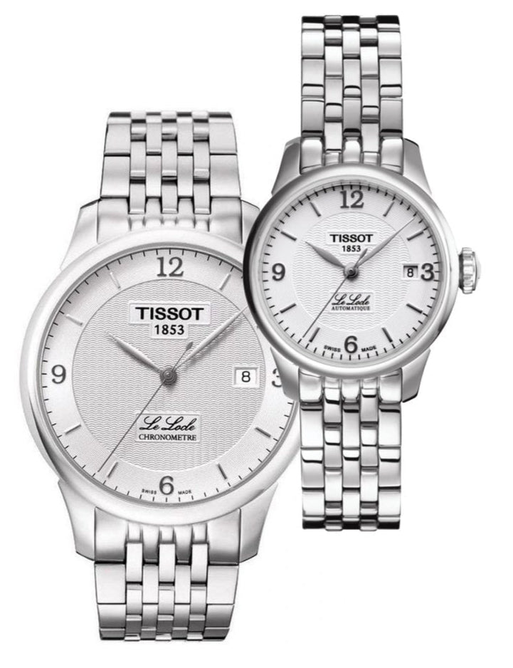 Tissot Le Locle Small Lady Automatic Silver Dial Silver Steel Strap Watch For Women - T41.1.183.34 Buy Now By Tissot