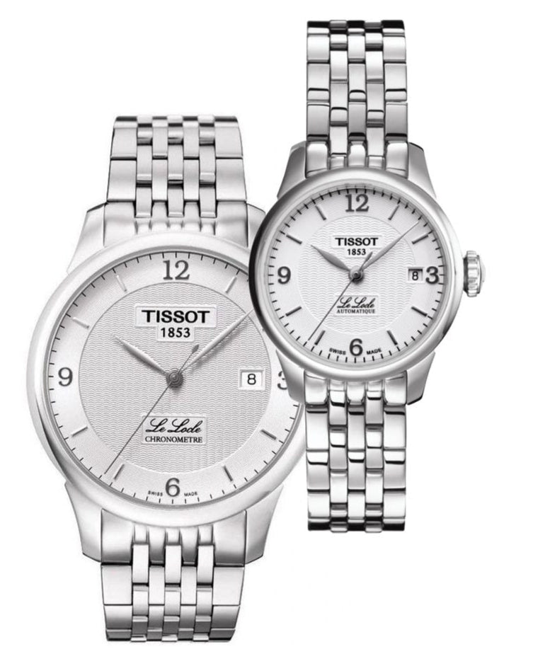 Tissot Le Locle Automatic Cosc White Dial Silver Steel Strap Watch For Men - T006.408.11.037.00 Buy Now By Tissot