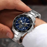 Maserati Competizione Chronograph Blue Dial Silver Steel Strap Watch For Men - R8873600009 Buy Now By Maserati