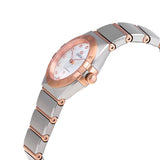 Omega Constellation Manhattan Quartz Diamonds Mother of Pearl Dial Two Tone Steel Strap Watch for Women - 131.20.25.60.55.001 Buy Now By Omega
