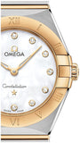Omega Constellation Manhattan Mother of Pearl Dial Two Tone Steel Strap Watch for Women - 131.20.28.60.55.002 Buy Now By Omega