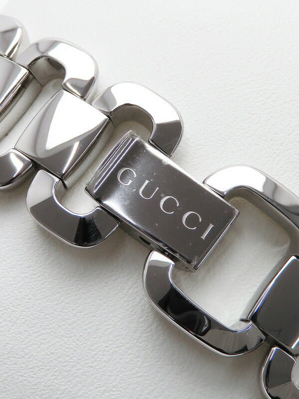 Gucci G Diamonds Black Dial Silver Steel Strap Watch For Women - YA125509 Buy Now By Gucci