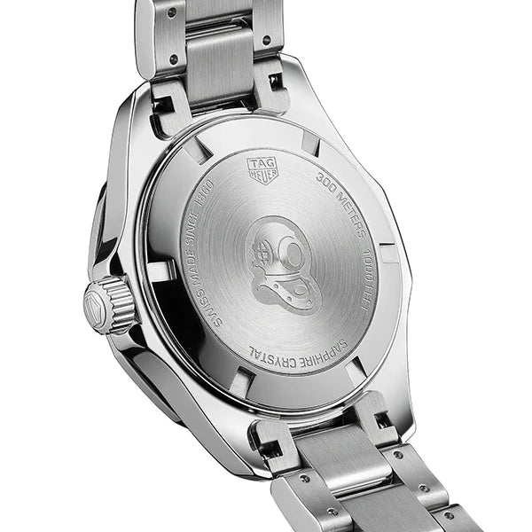 Tag Heuer Aquaracer Quartz Diamonds Blue Dial Silver Steel Strap Watch for Women - WAY131N.BA0748 Buy Now By Tag Heuer