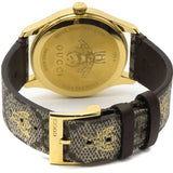 Gucci G Timeless Brown Dial Brown Leather Strap Watch For Men - YA1264068 Buy Now By Gucci