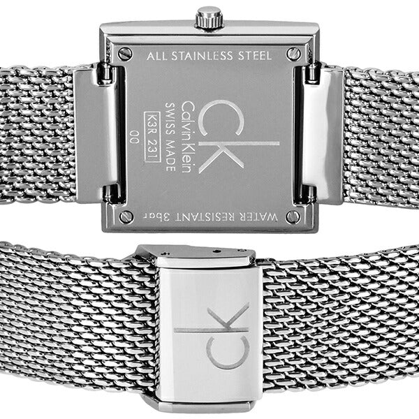 Calvin Klein Mark Black Dial Silver Mesh Bracelet Watch for Women - K3R23121 Buy Now By Calvin Klein