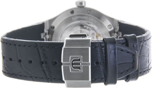 Maurice Lacroix Aikon Date Automatic Black Dial Black Leather Strap Watch For Men - AI6008-SS001-330-1 Buy Now By Maurice Lacroix