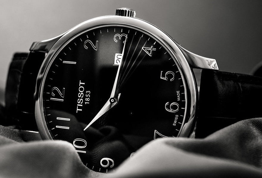 Tissot T Classic Tradition Black Dial Black Leather Strap Watch For Men - T063.610.16.052.00 Buy Now By Tissot