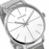 Calvin Klein Even Quartz White Dial Silver Steel Strap Watch for Women - K7B21126 Buy Now By Calvin Klein