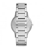 Emporio Armani Renato Quartz Black Dial Silver Steel Strap Watch For Men - AR11179 Buy Now By Emporio Armani