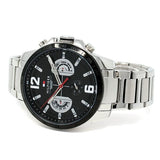 Tommy Hilfiger Decker Quartz Black Dial Silver Steel Strap Watch for Men - 1791472 Buy Now By Tommy Hilfiger