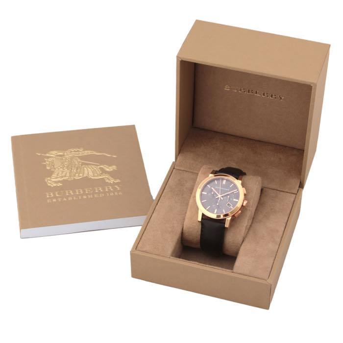 Burberry The City Grey Dial Brown Leather Strap Unisex Watch - BU9755 Buy Now By Burberry