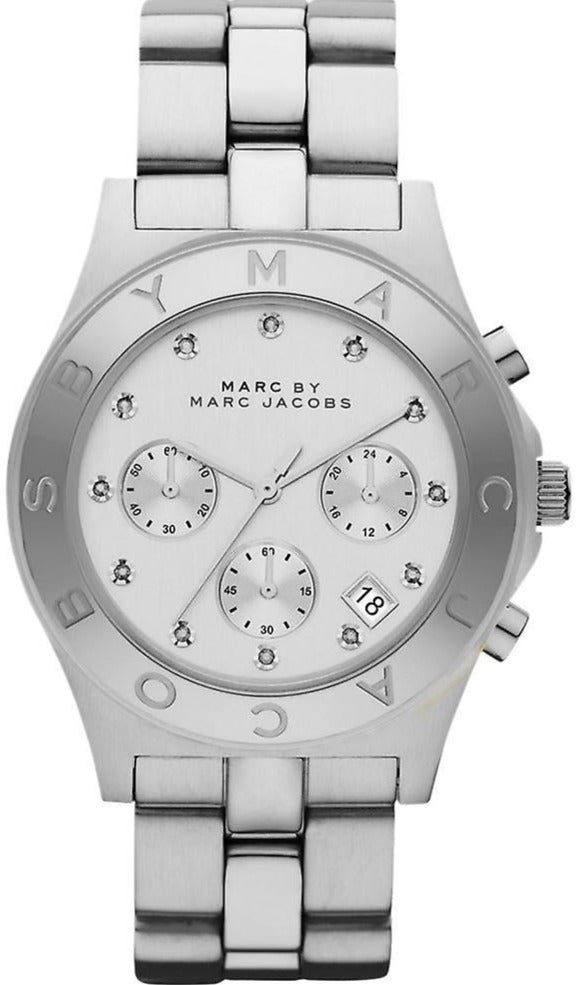 Marc Jacobs Blade White Dial SIlver Steel Strap Watch for Women - MBM3100 Buy Now By Marc Jacobs