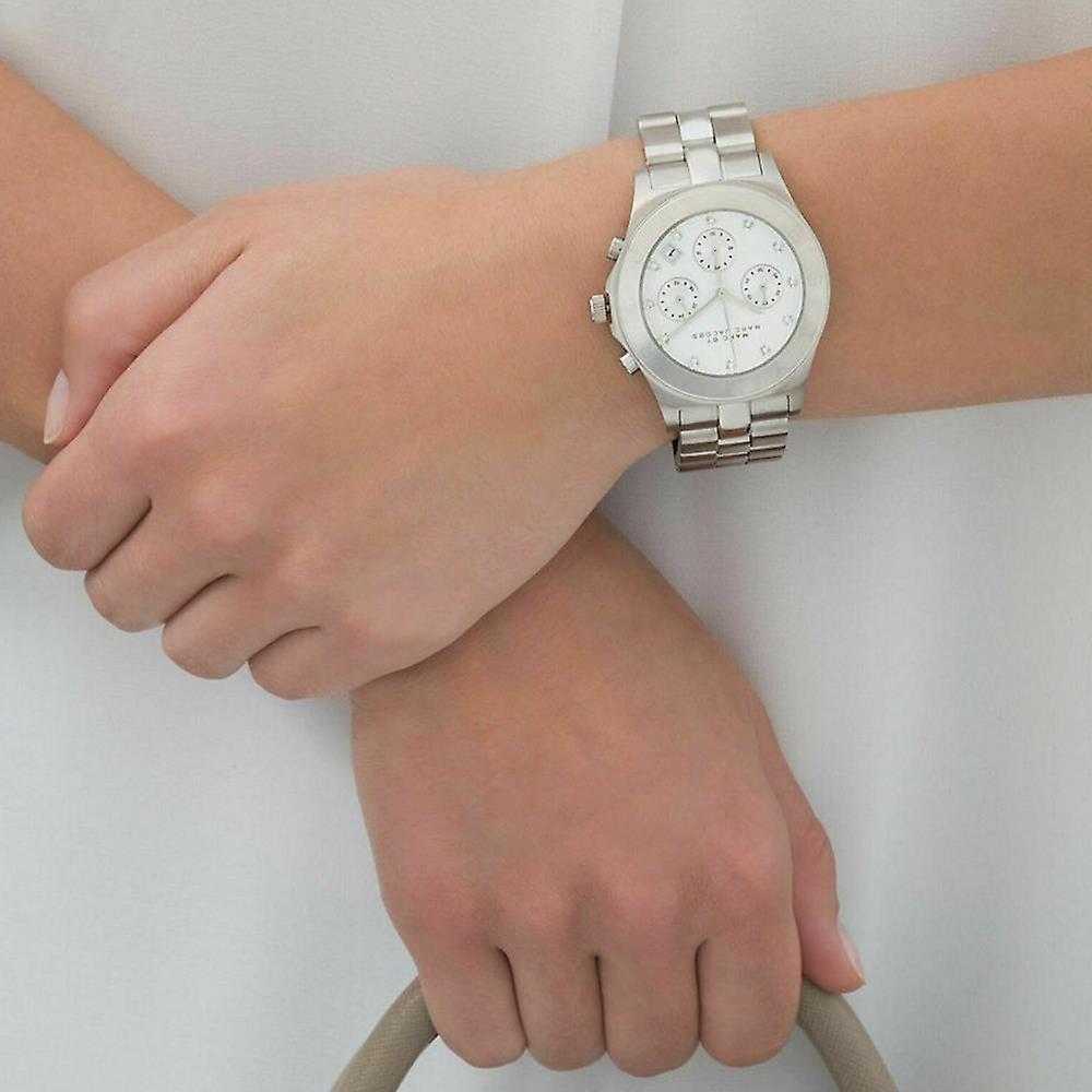 Marc Jacobs Blade White Dial SIlver Steel Strap Watch for Women - MBM3100 Buy Now By Marc Jacobs