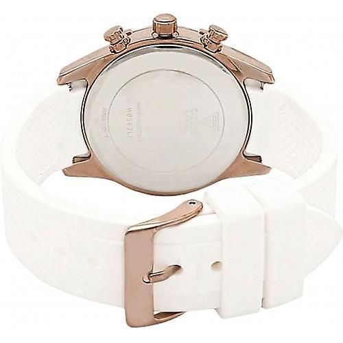 Guess Catalina White Dial White Silicon Strap Watch For Women - W0562L1 Buy Now By Guess
