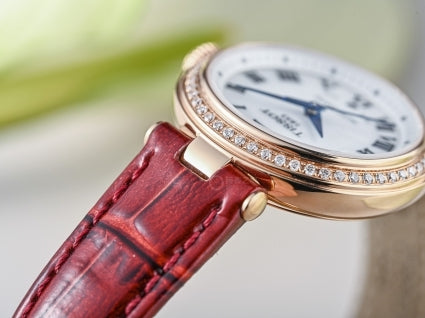 Tissot Bellissima Small Lady Diamonds Silver Dial Brown Leather Strap Watch For Women - T126.207.66.113.00 Buy Now By Tissot