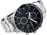Hugo Boss Rafale Chronograph Black Dial Silver Steel Strap Watch for Men - 1513509 Buy Now By Hugo Boss