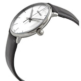 Calvin Klein High Noon Quartz White Dial Black Leather Strap Watch for Men - K8M211C6 Buy Now By Calvin Klein
