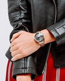 Michael Kors Portia Black Dial Gold Steel Strap Watch for Women - MK3788 Buy Now By Michael Kors