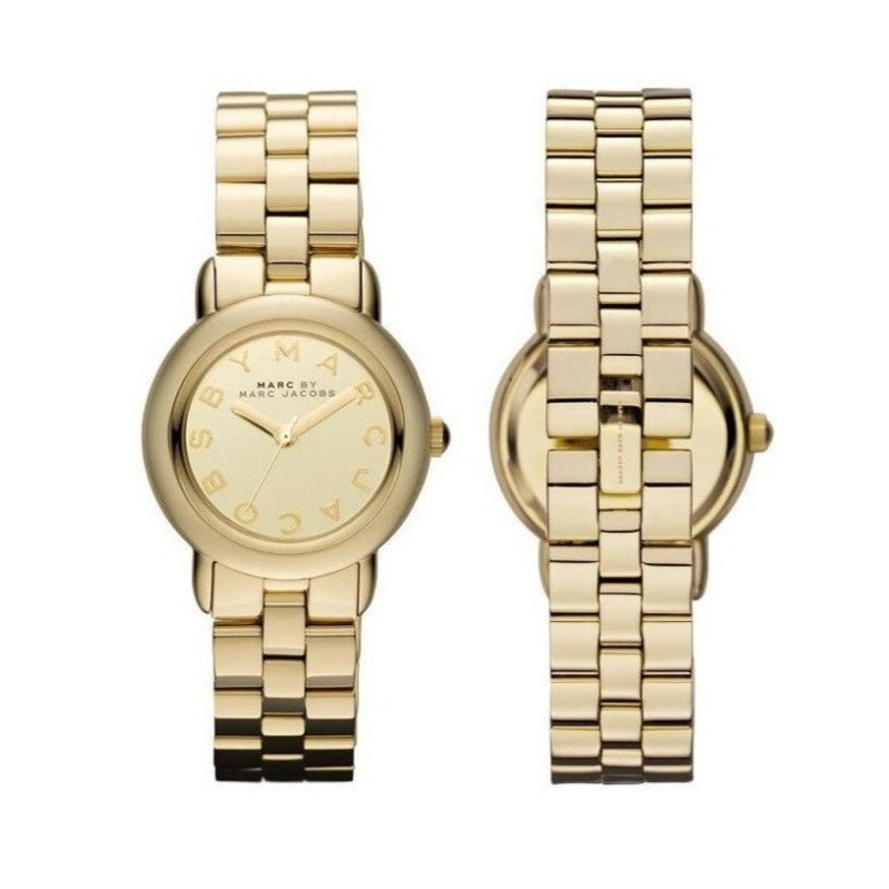 Marc Jacobs Marci Gold Dial Gold Steel Strap Watch for Women - MBM3174 Buy Now By Marc Jacobs