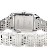 Burberry Nova Check Square White Dial Silver Steel Strap Watch for Women - BU1572 Buy Now By Burberry
