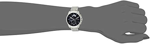 Tommy Hilfiger Decker Quartz Blue Dial Silver Steel Strap Watch for Men - 1791348 Buy Now By Tommy Hilfiger