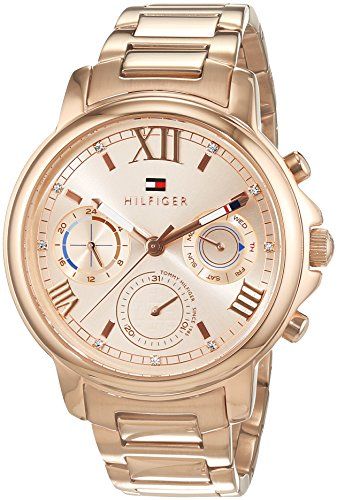 Tommy Hilfiger Claudia Rose Gold Dial Rose Gold Steel Strap Watch for Women - 1781743 Buy Now By Tommy Hilfiger
